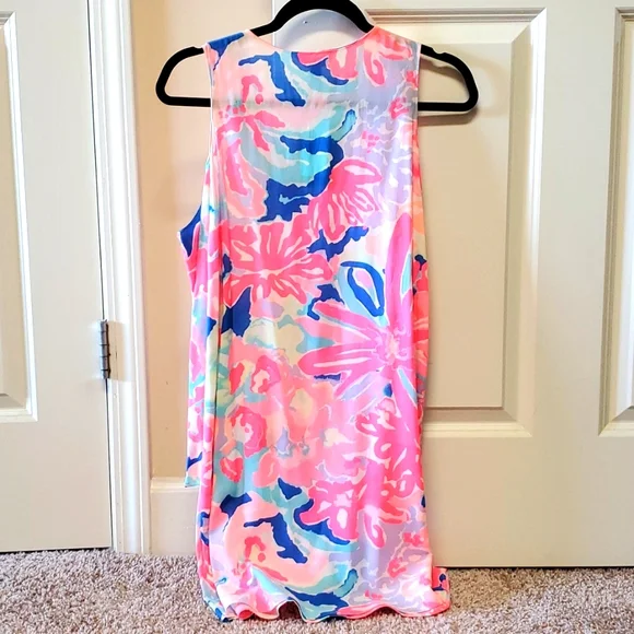 Lilly Pulitzer Playa Hermosa dress with cutout sleeves, size XXS - Picture 2 of 4